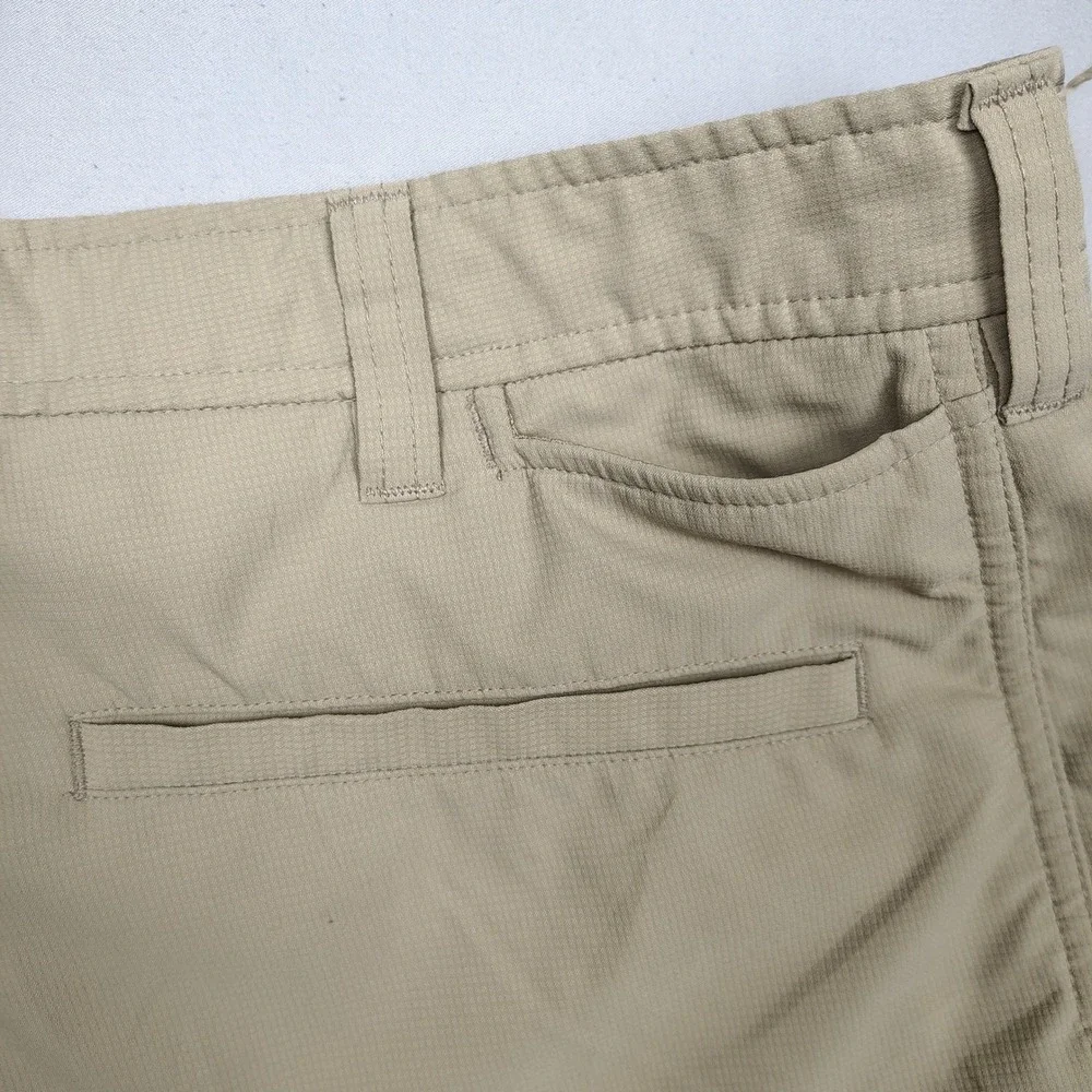 Champion Cargo Shorts Mens 36W Khaki Ripstop Hiking Performance 99222-P9G